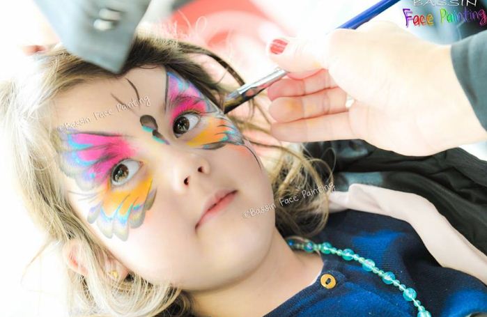 Ateliers maquillage pour vos enfants avec Bassin Face Painting